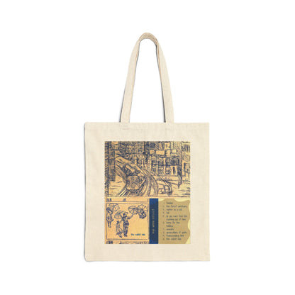 the rabbit hole tote bag