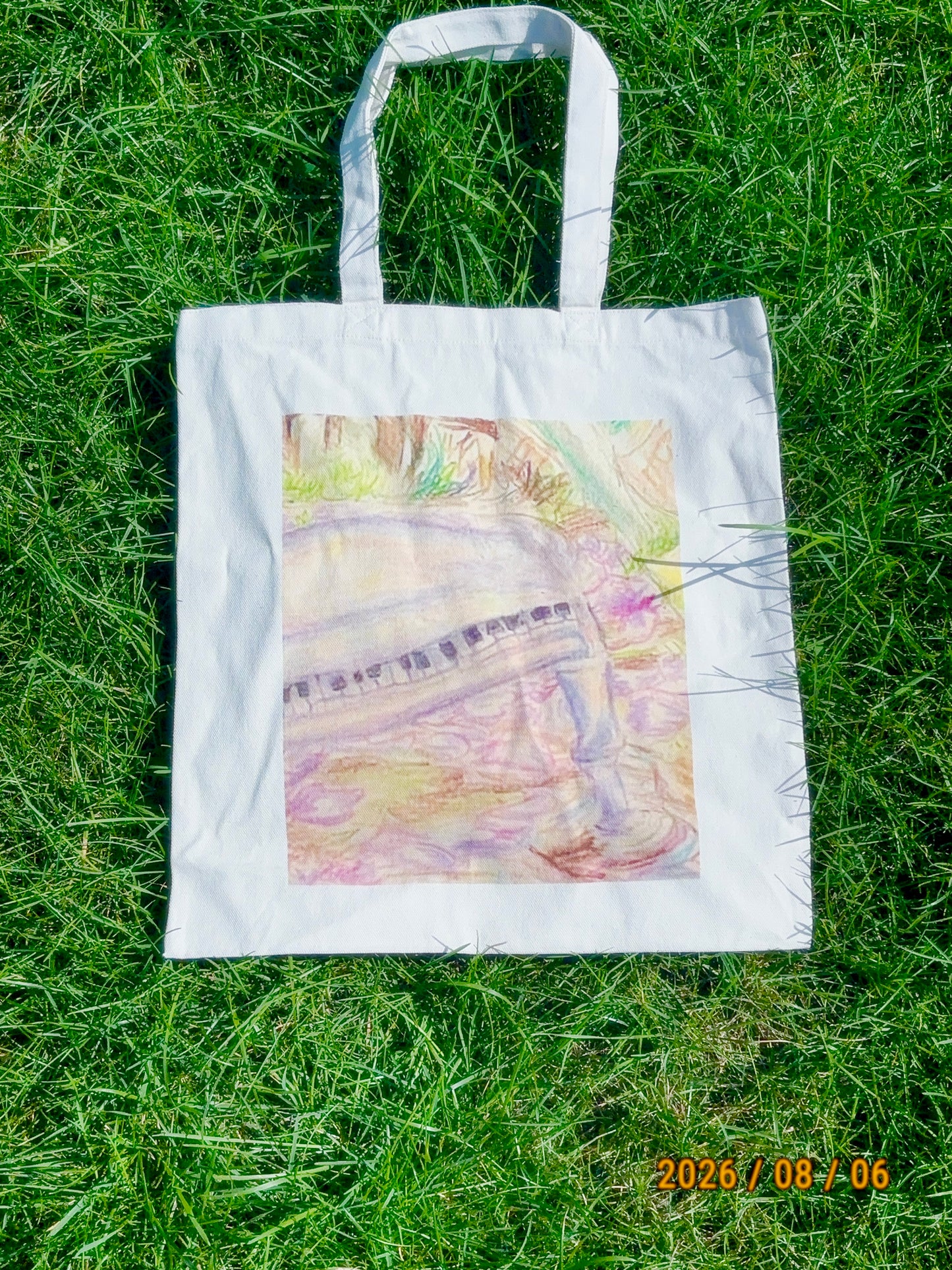 daydream sketches tote bag