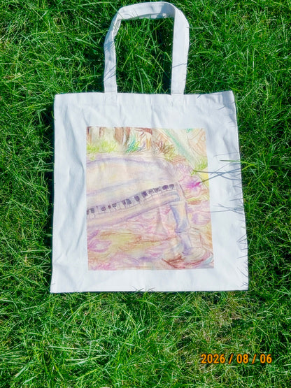 daydream sketches tote bag