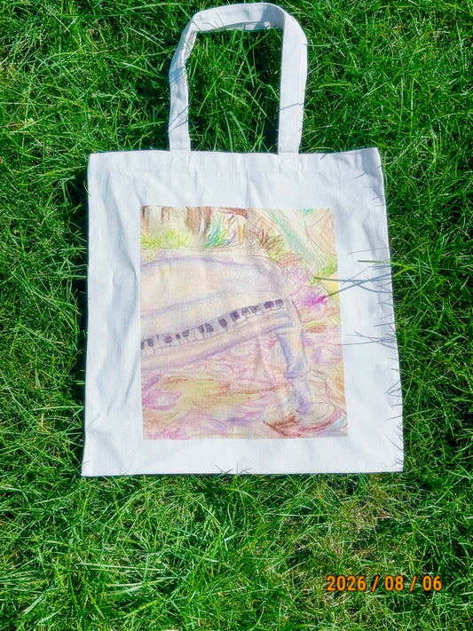 daydream sketches tote bag